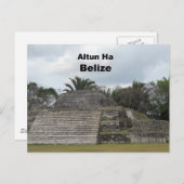 Carte Postale Altun Ha, Belize (Devant / Derrière)