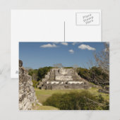 Carte Postale Altun Ha est un site maya qui date de 200 (Devant / Derrière)