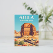 Carte Postale AlUla Arabie Saoudite (Debout devant)
