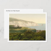 Carte Postale Alum Bay, île de Wight, Angleterre (Devant / Derrière)