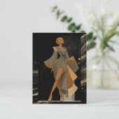 CARTE POSTALE ALWAYS ELEGANT #11 (Debout devant)