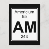 Carte Postale Am - Americium (Devant)