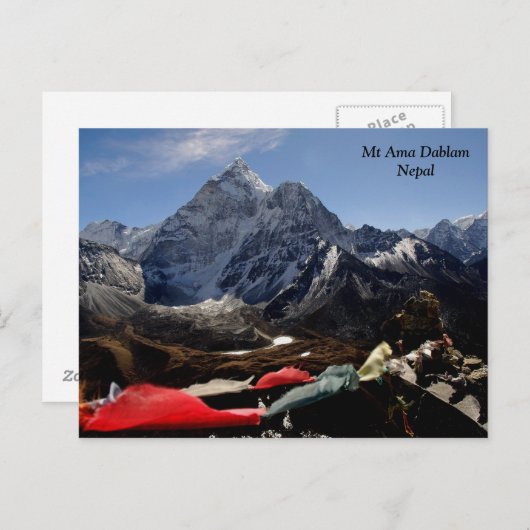 Carte Postale Ama Dablam (Devant / Derrière)