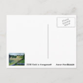 Carte Postale Amagansett Field (Dos)