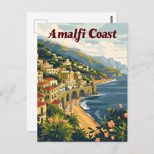 Carte Postale amalfi (Devant / Derrière)