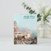 Carte postale Amalfi d'Unterberger (Debout devant)