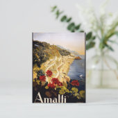 Carte Postale Amalfi, Italie (Debout devant)