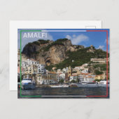 Carte Postale Amalfi - Italie (Devant / Derrière)