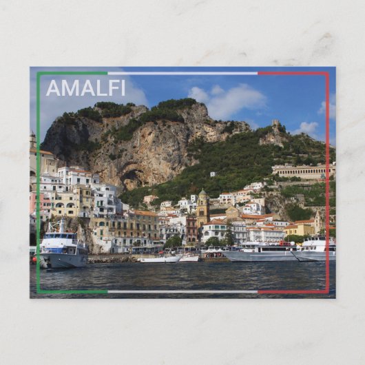 Carte Postale Amalfi - Italie (Devant)