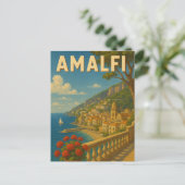 Carte postale Amalfi Italie (Debout devant)