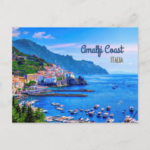 Carte Postale Amalfi Italie Europe Photographie de Voyage modern