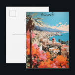 Carte Postale Amalfi Itay Travel City Painting Aesthetic<br><div class="desc">Amalfi Itay Travel City Painting Aesthetic</div>