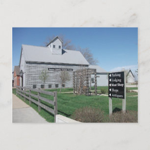 Carte Postale Amana Colonies, Centre de Visiteurs, Amana, Iowa