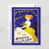 Carte postale : "Amandines de Provence" par Cappie (Devant / Derrière)