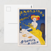 Carte Postale Amandines de Provence Poster vintage 1905 (Devant / Derrière)