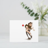 Carte Postale Amant amusant (Debout devant)