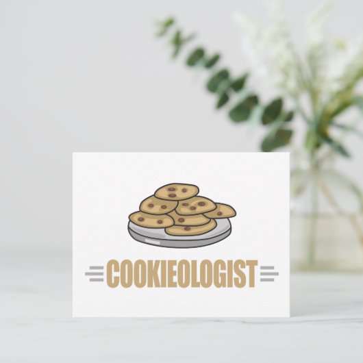 Carte Postale Amant Cookie (Debout devant)