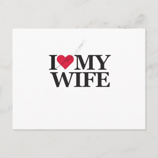 CARTE POSTALE AMANT ÉPOUSE (Devant)