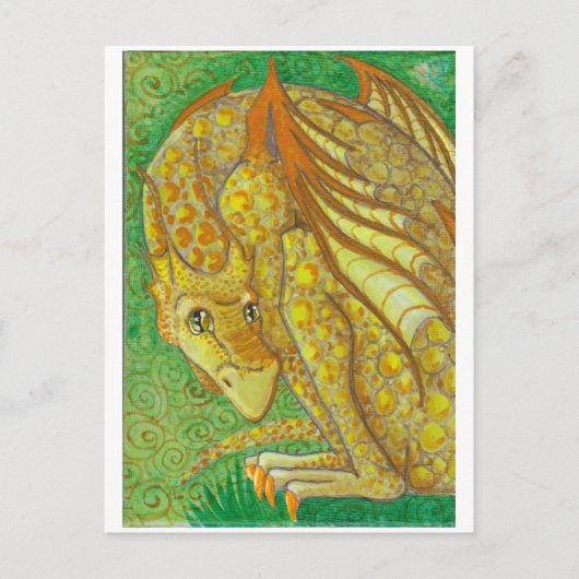 Carte postale Amarillo Dragon (Devant)
