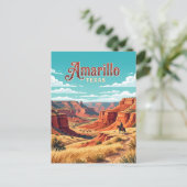 Carte Postale Amarillo, Texas (Debout devant)