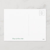 Carte postale Amaryllis Holiday (Dos)