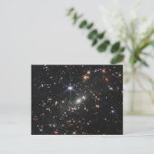 Carte Postale Amas de galaxies Smacs 0723. (Debout devant)