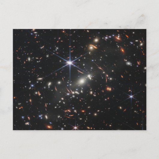 Carte Postale Amas de galaxies Smacs 0723. (Devant)