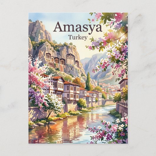 Carte Postale Amasya Turquie (Devant)