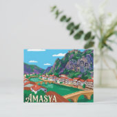 Carte Postale Amasya Turquie (Debout devant)
