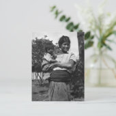 Carte Postale Amatenango del Valle, Chiapas, Mexique (Debout devant)