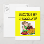 Carte Postale Amateur de CHOCOLAT (Devant / Derrière)