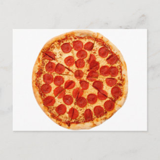 Carte Postale amateur de pizza classique