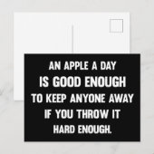 Carte Postale Amateur de sarcasme | Saycasm dit | Sarcastique (Devant / Derrière)