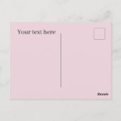 Carte Postale Amateurs de beignes amusants ajouter un message (Dos)