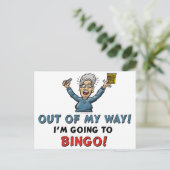 Carte Postale Amateurs de bingo (Debout devant)