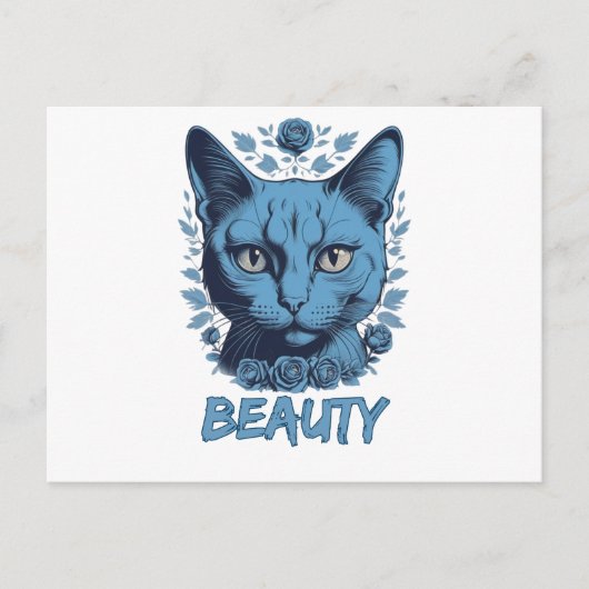 Carte Postale amateurs de chats beauté chats (Devant)