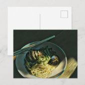 Carte Postale Amateurs de cuisine japonaise (Devant / Derrière)