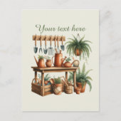 Carte Postale Amateurs de jardinage mignon personnalisable (Devant)