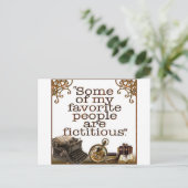 Carte Postale Amateurs de livres / Écrivains & Auteurs (Debout devant)