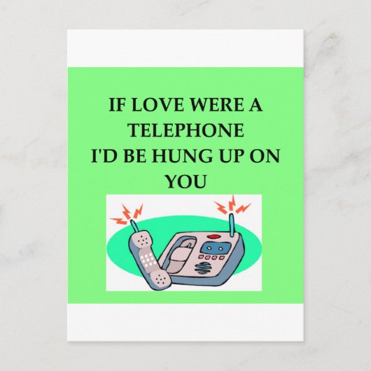 Carte Postale Amateurs de TÉLÉPHONE (Devant)