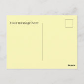 Carte Postale Amateurs de tomates mignonnes ajouter du texte (Dos)