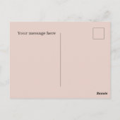 Carte Postale Amateurs de tomates mignonnes ajouter un message (Dos)