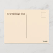 Carte Postale Amateurs d'oeufs mignons ajouter du texte (Dos)