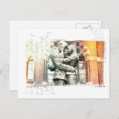 Carte Postale AMATEURS "longue distance" (Devant / Derrière)