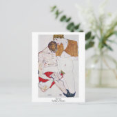 Carte Postale Amateurs Par Egon Schiele (Debout devant)