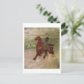 Carte Postale Amazon, 1882 (Debout devant)