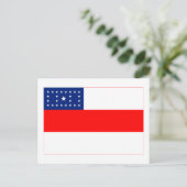 Carte Postale Amazonas, Brésil Drapeau (Debout devant)