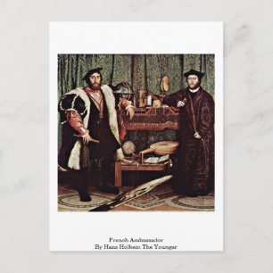 Carte Postale Ambassadeur De France Par Hans Holbein Le Jeune