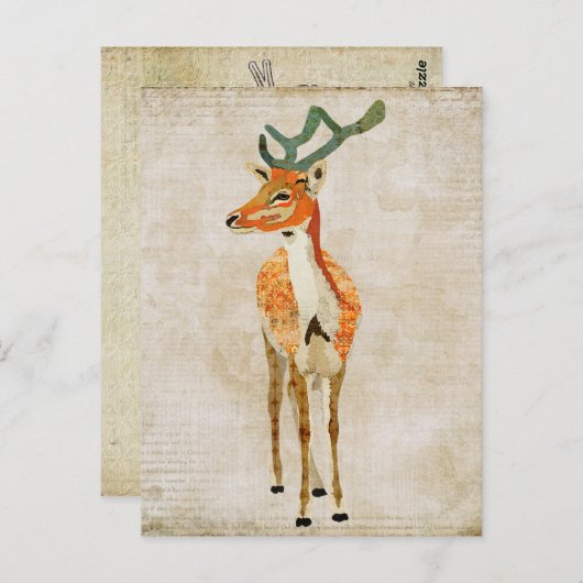 Carte postale Amber Buck (Devant / Derrière)