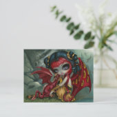 Carte postale "Amber Dragonling" (Debout devant)